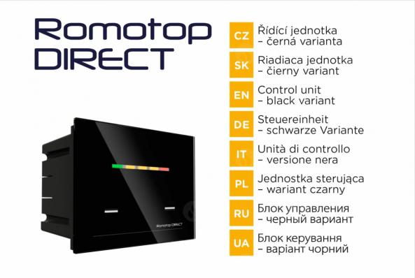 АВТОМАТИЧНА РЕГУЛЯЦІЯ ROMOTOP DIRECT