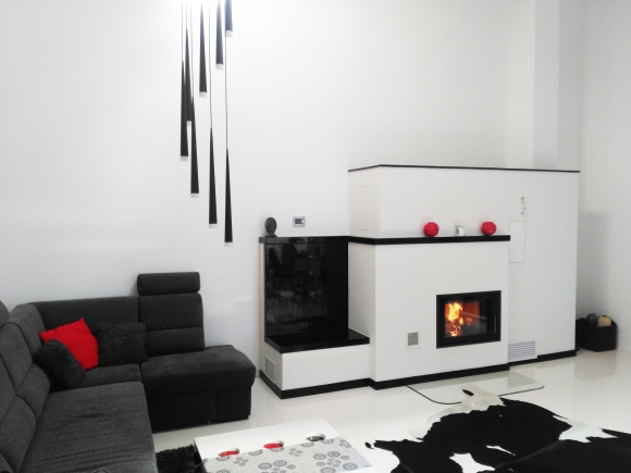 DYNAMIC 2G 66.50.01 - камінна топка пряма, подвійне скло