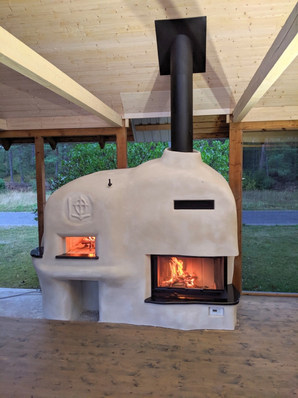 HEAT R/L 3g L 81.51.40.01(21) - конвекційна кутова камінна топка з підйомними дверцятами і цільногнутим (роздільним) склом