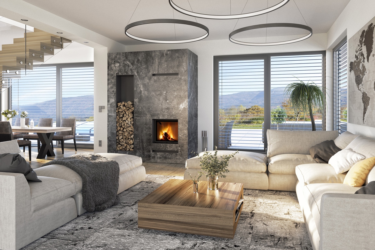 IMPRESSION 2g 67.60.01 - камінна топка, подвійне скло