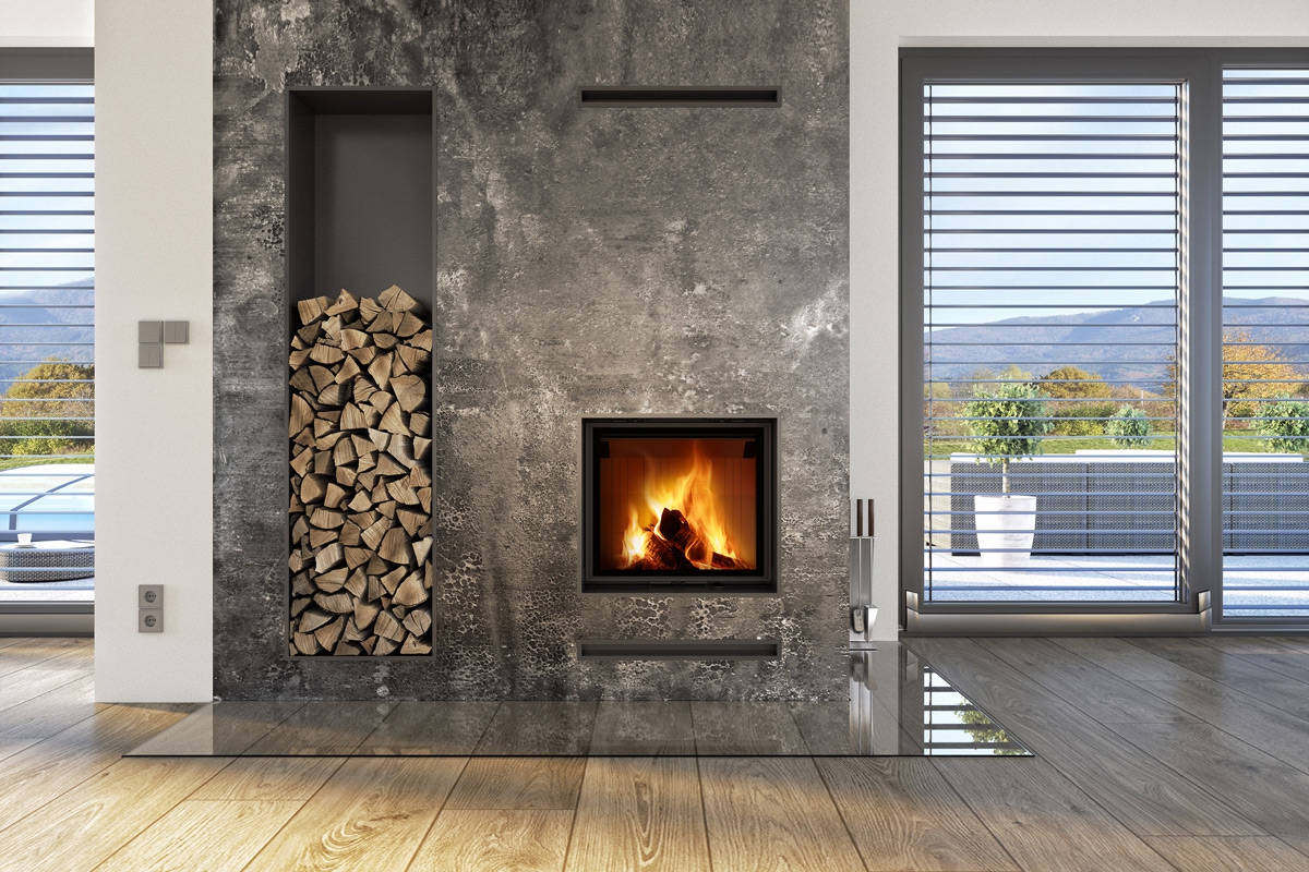 IMPRESSION 2g 67.60.01 - камінна топка, подвійне скло