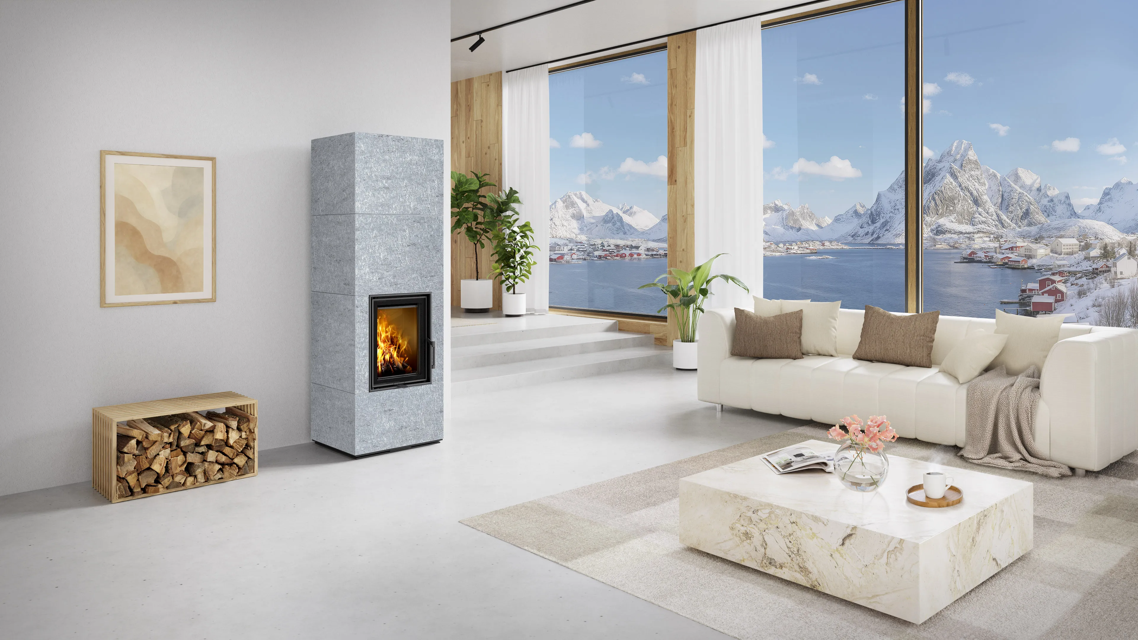 NORDAC камінь - акумуляційна піч Romotop